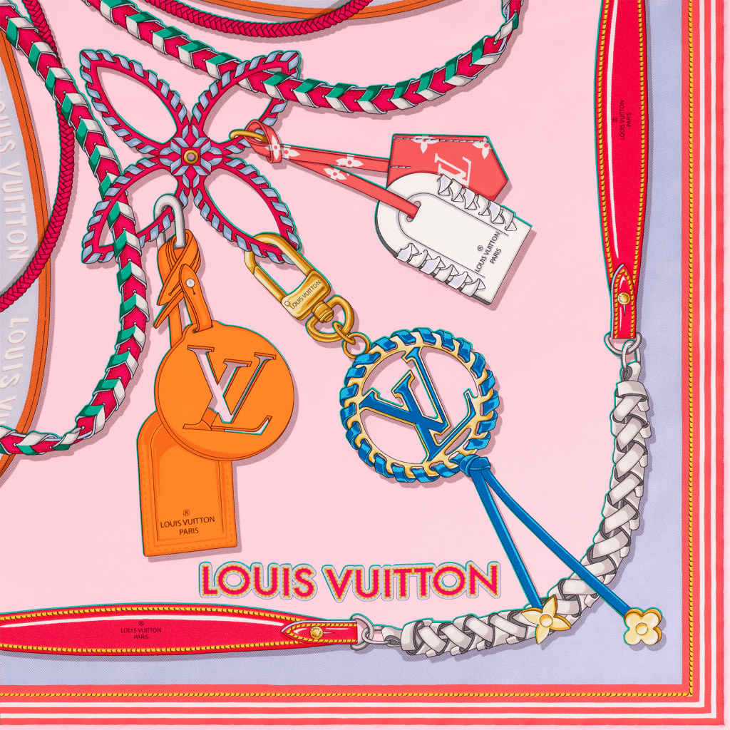 Louis Vuitton Mix and Straps Square 90